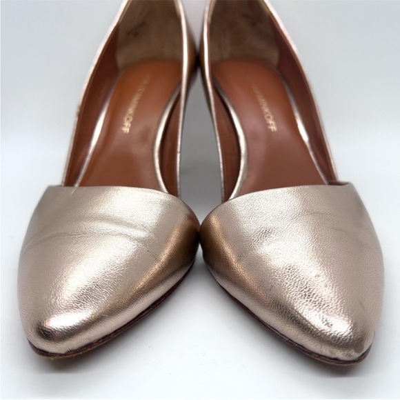 Rebecca Minkoff Brie Pointed Toe D'Orsay Pumps Heels - Picture 4 of 9